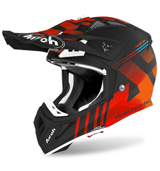 Airoh Hjelm Aviator Ace Nemesi orange