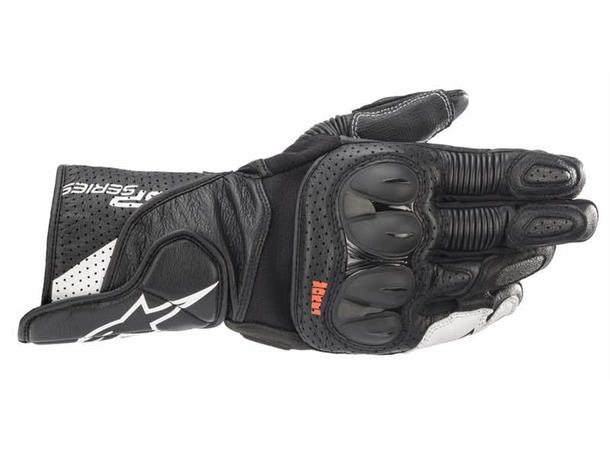 Alpinestars Hanske SP-2 v3 S Svart/Hvit