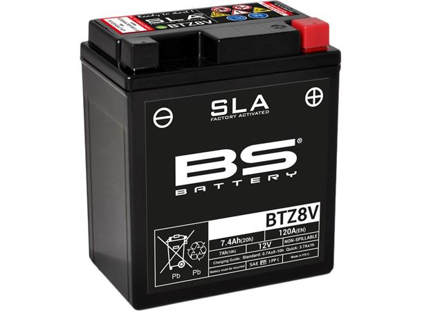 BS Battery BTZ8V  (FA) SLA 120 cca