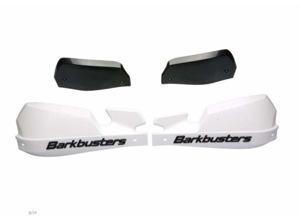 Barkbusters VPS Plastic White Hvite