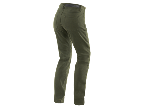 Dainese Casual Slim Lady Tex Bukse Oliven