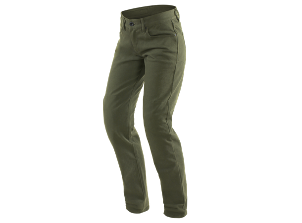 Dainese Casual Slim Lady Tex Bukse Oliven