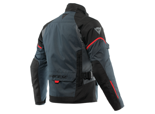 Dainese Tempest 3 Motorsykkel Jakke 50 Svart/Rød  D-Dry Vanntett
