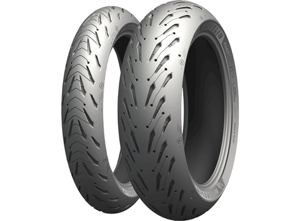 Michelin Road 5, Fordekk 120/70-17 Særdeles godt veigrep på vått føre