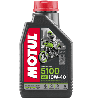 Motul 5100 10W-40 4 Liter. Del Syntetisk