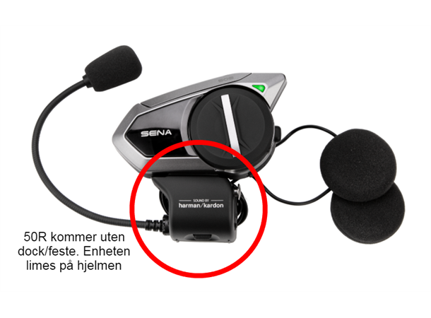 SENA 50R Intercom Mesh kommunikasjon - Harman Kardon Lyd