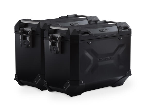 Sw-Motech TRAX ADV aluminium case system Black. 45/45 l. BMW S 1000 XR (15-19).