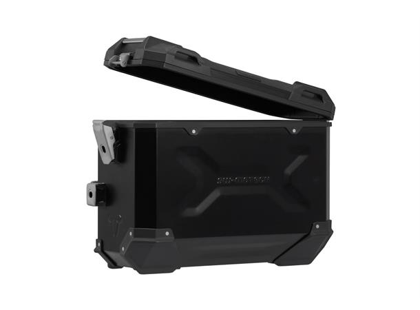 Sw-Motech Trax ADV Sideveskesystem Svart 45/37 Liter. Tiger 900 Gt/Rally Pro