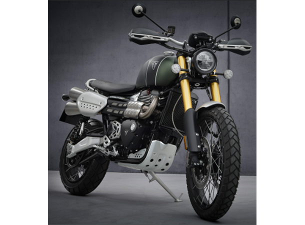Triumph Scrambler 1200 2023 XC Matt Khaki Green Matt Jet Black