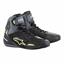 Alpinestars Faster-3 Motorsykkel Sko Svart/ Fluo Gul - Vanntett Drystar