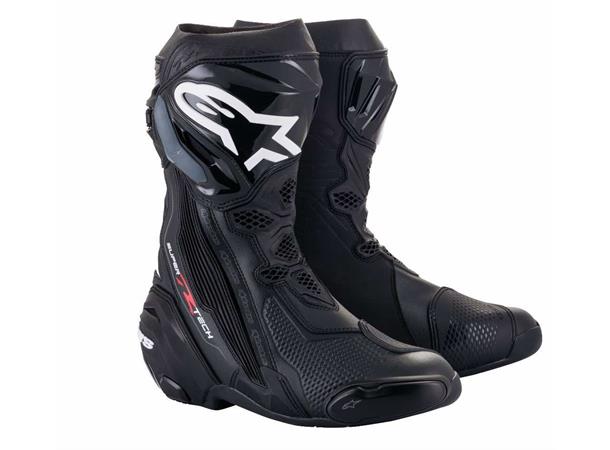 Alpinestars Supertech R V2 MC-Støvel 41 Svart - Racing