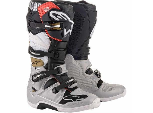 Alpinestars Tech 7 45,5 Svart/Hvit/Hvit/Gull