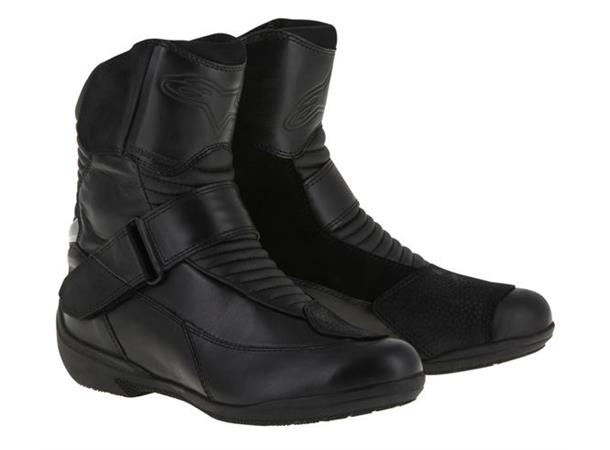 Alpinestars Valencia Dame MC-Støvler 41 Svart  - Vanntett Drystar