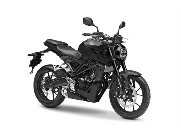 Honda CB125R 2023 Mat Gunpowder Black Metallic