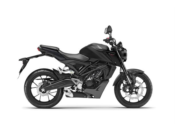 Honda CB125R 2023 Mat Gunpowder Black Metallic