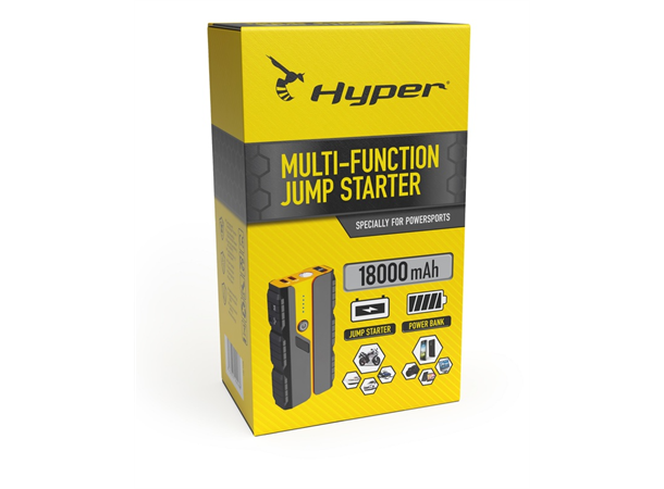 Hyper powebank & jumpstarter