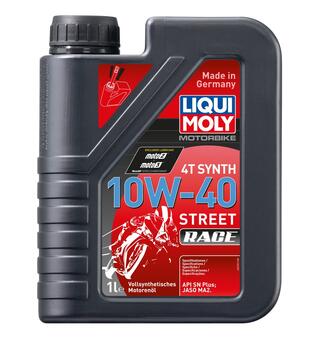 Liqui Moly 4T Synth 10W-40 Street Race 1 eller 4 Liter