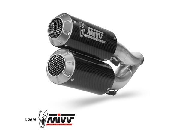 MIVV Double MK3 Silencer Carbon Honda CB1000R