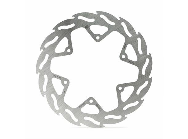 MotoMaster flame bremseskive bak 4,4mm YZ/YZF 245mm ytterdim.