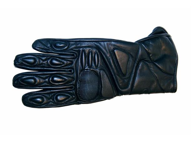 Motostyle Tec Barn Skinnhanske S Svart