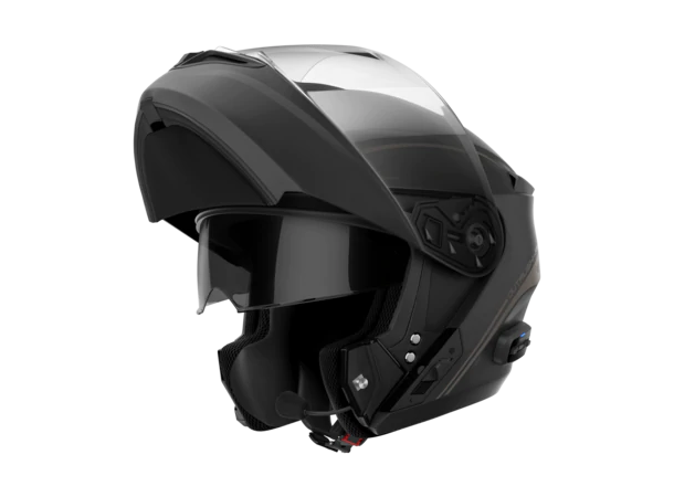 SENA OUTRUSH R Motorsykkel Hjelm Sort2XL Integrert intercom
