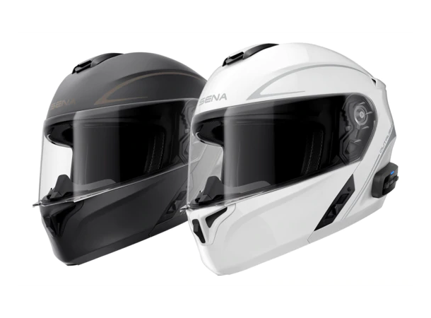 SENA OUTRUSH R Motorsykkel Hjelm Sort2XL Integrert intercom