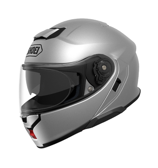 Shoei Neotec 3 Motorsykkel Hjelm Sølv - Åpningshjelm