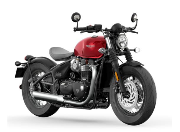 Triumph Bonneville Bobber 2023 Red Hopper