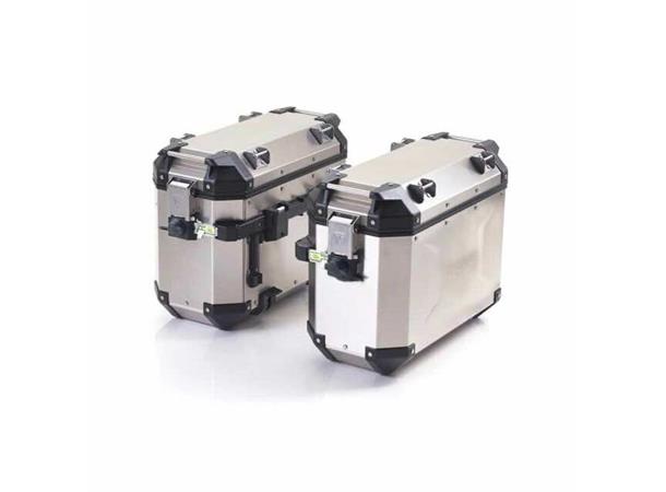 Triumph Expedition Pannier kit Tiger 900 Aluminium sølv veskesett
