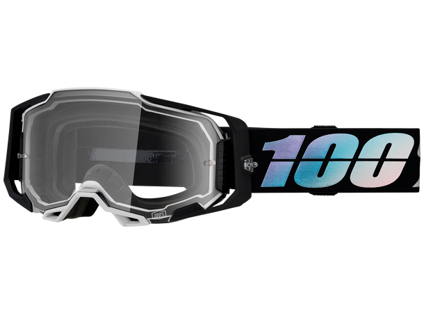 100% Armega Crossbriller Klart Glass - Svart