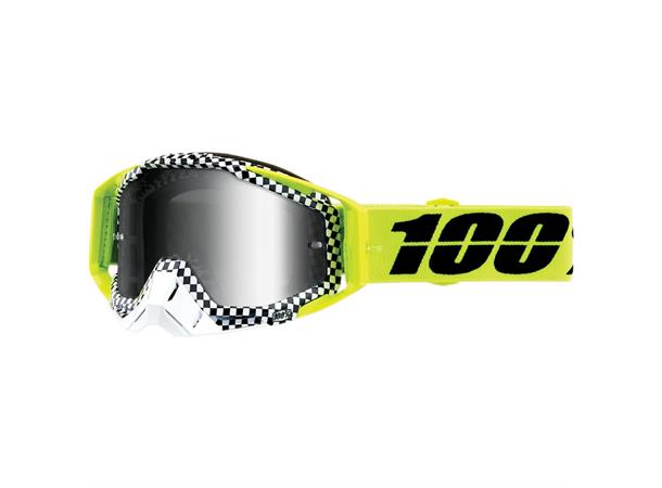 100% Racecraft Andrea Sølv speilglass