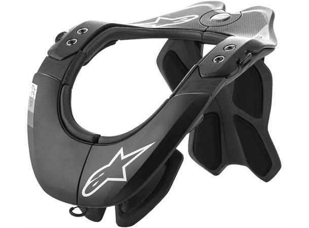 Alpinestars BNS Tech 2 Nakkekrage XS/M Svart/Grå