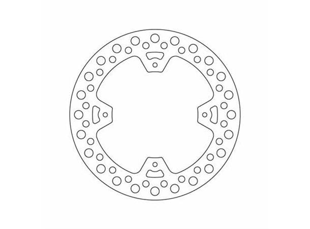 Brembo ORO Bremseskive bak CRF250+450 R/RX/X