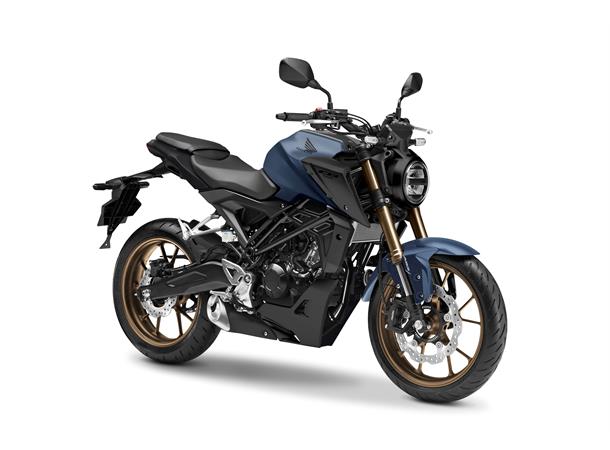 Honda CB125R 2023 Mat Jeans Blue Metallic