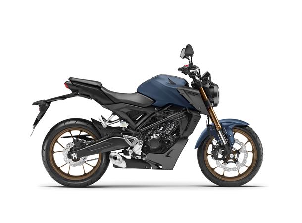 Honda CB125R 2023 Mat Jeans Blue Metallic