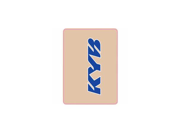 Kyb gaffelbein dekaler - Blue 2 stk
