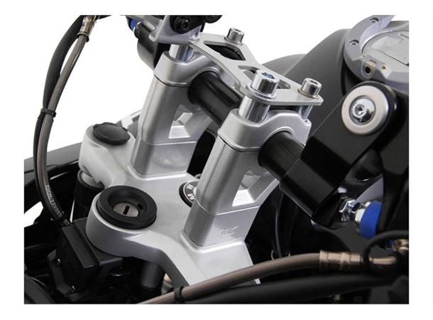 Sw-Motech Bar riser / H= 30mm Silver. BMW R1200GS/Adventure (08-)