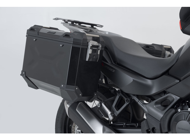 Sw-Motech TRAX ADV alu case system Svart Honda XL750 Transalp (22-23)