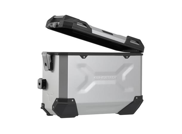 Sw-Motech Trax ADV Sideveskesystem Sølv 45/37 Liter. Tiger 900 Gt/Rally Pro