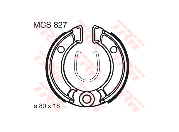 TWR Bremsesko CRF 50F 04- / TT-R50