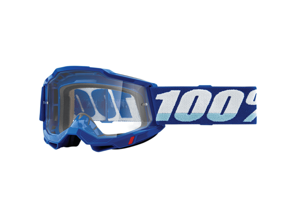100% Accuri 2 Blue Crossbriller Blue - Clear Lens