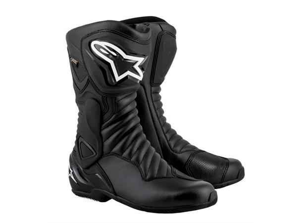 Alpinestars SMX-6 V2 GTX Støvel 38 Svart - Vanntett Gore-Tex