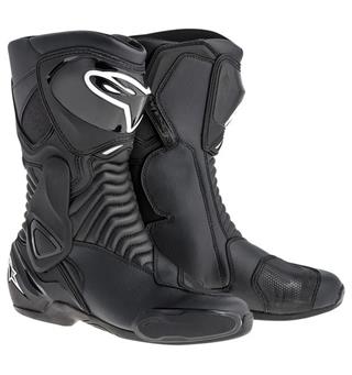 Alpinestars SMX 6 V2 Motorsykkel Støvel Svart - Sport Touring