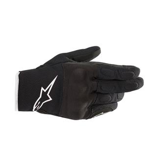 Alpinestars S Max MC-Hanske Dame Svart/Hvit - Vanntett Drystar