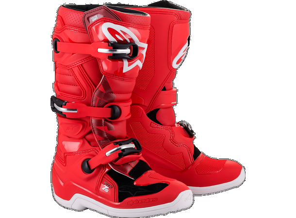 Alpinestars Tech 7S Støvel Barn 38 Rød