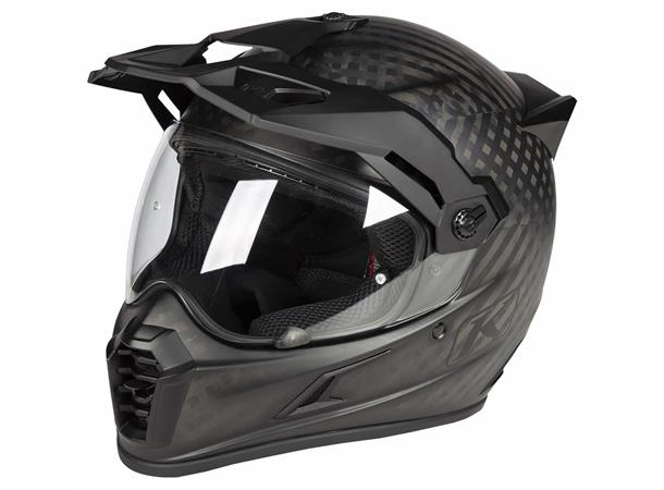 KLIM KRIOS PRO ECE Hjelm L Karbon - Koroyd Matte Black