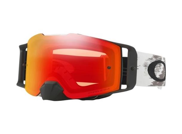 Oakley Goggles Front Line MX Matte White Speed w/ Dual Prizm Torch