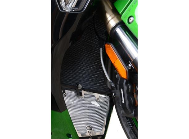 Radiator guard (black) Ninja H2 SX SE 2019 + Farge Svart