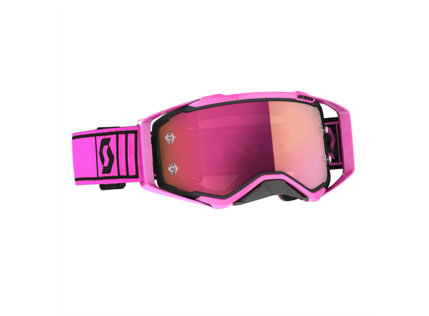Scott Prospect MX Brille Rosa/Sort Works-linse - Rosa krom