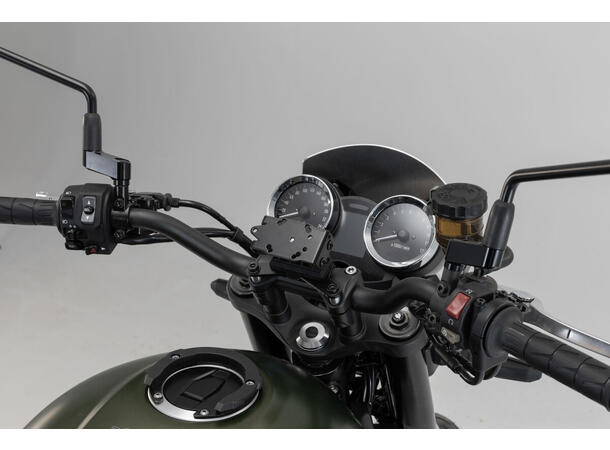 Sw-Motech GPS mount for cockpit Black. Kawasaki Z900RS/ Cafe (17-).